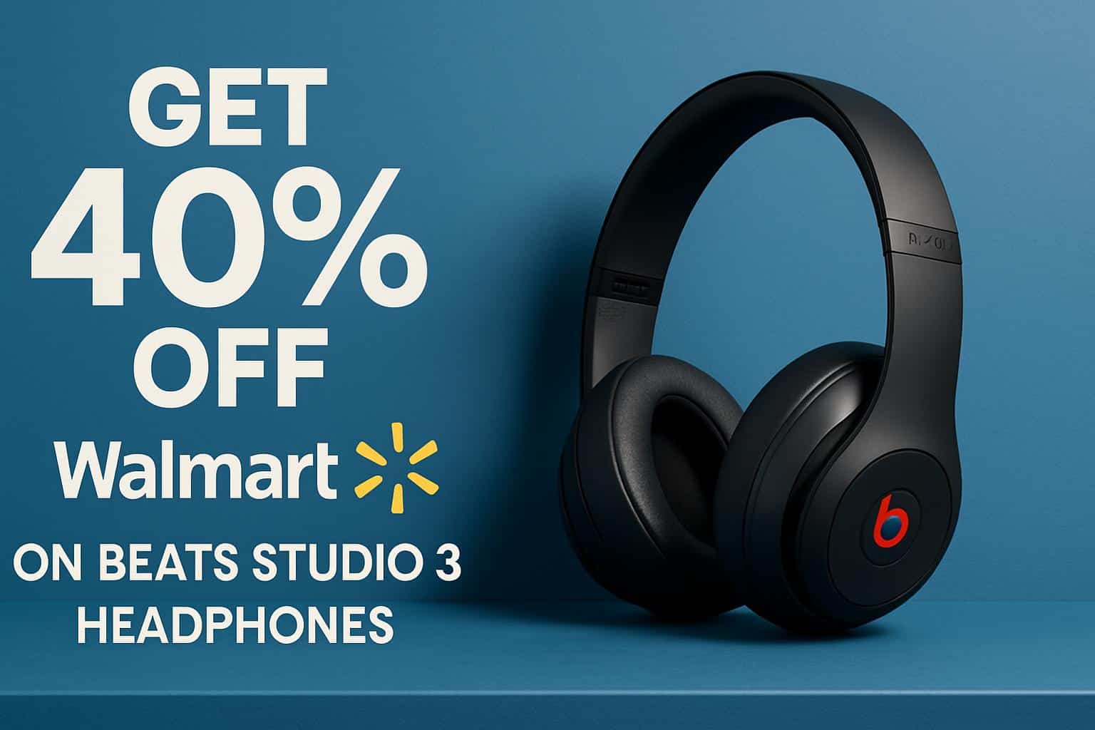 Beats Studio3 Wireless headphones 40% off at Walmart