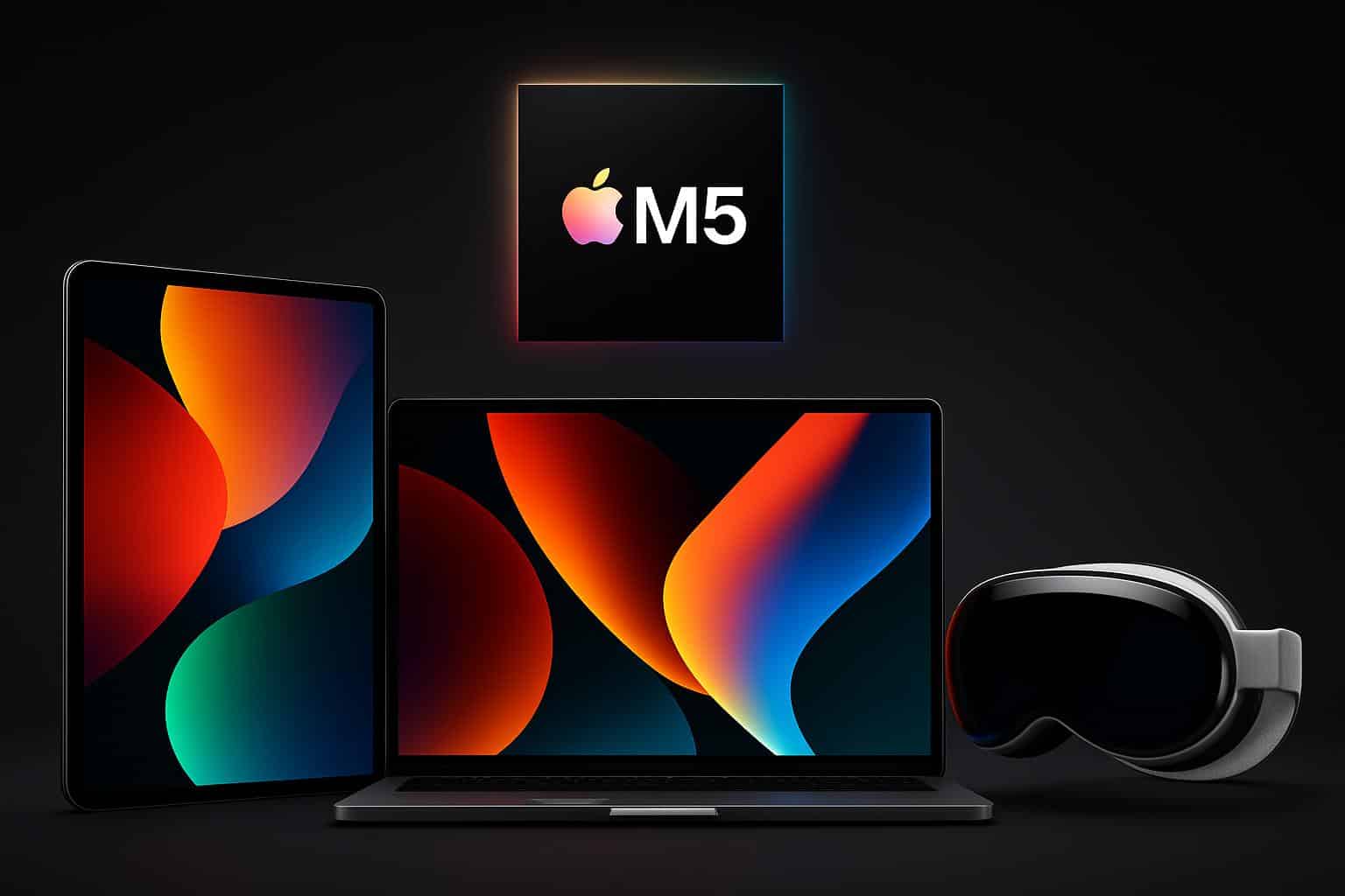 Apple M5 chip powers iPad Pro, MacBook Pro and Vision Pro