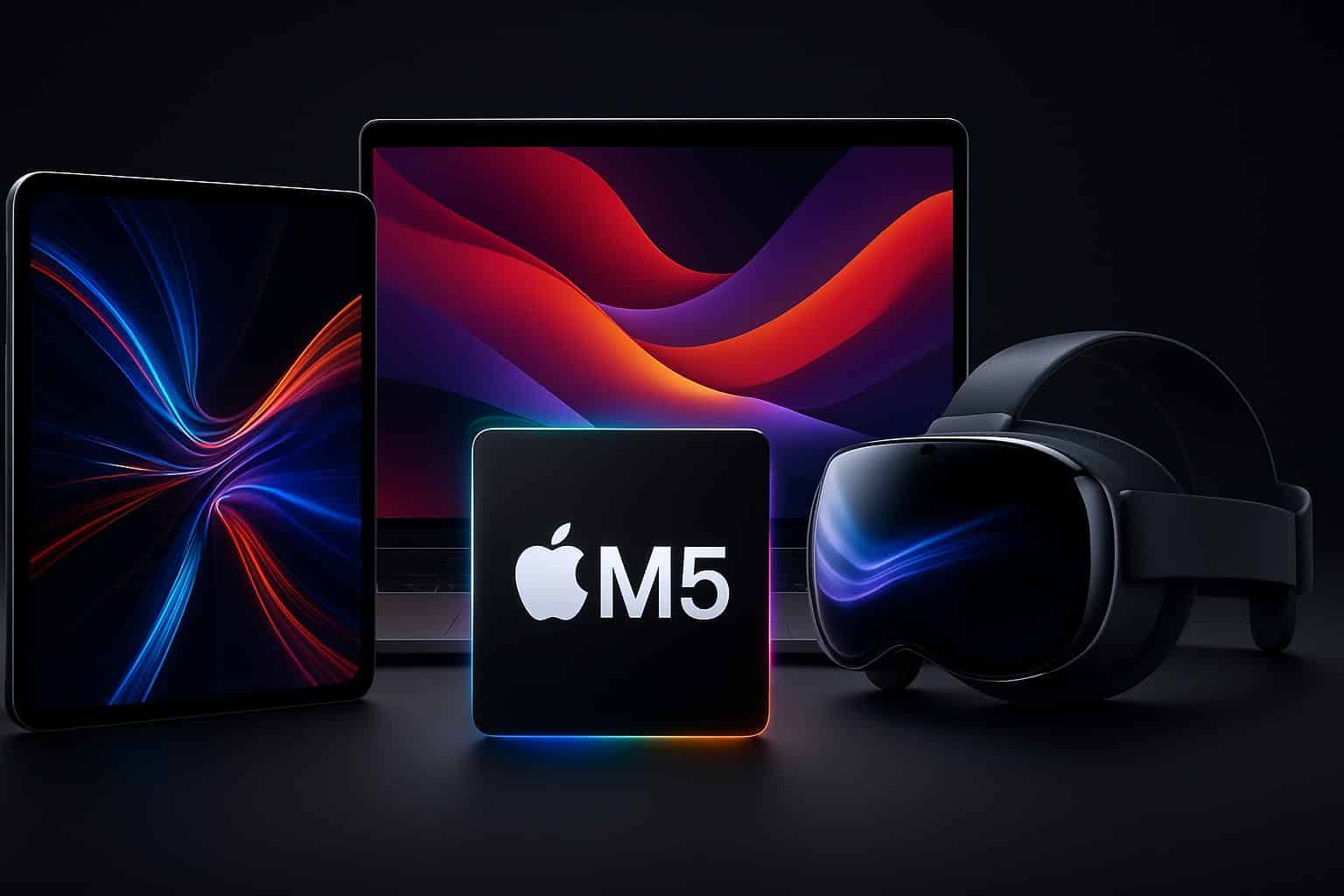 Apple M5 chip powers iPad Pro, MacBook Pro and Vision Pro