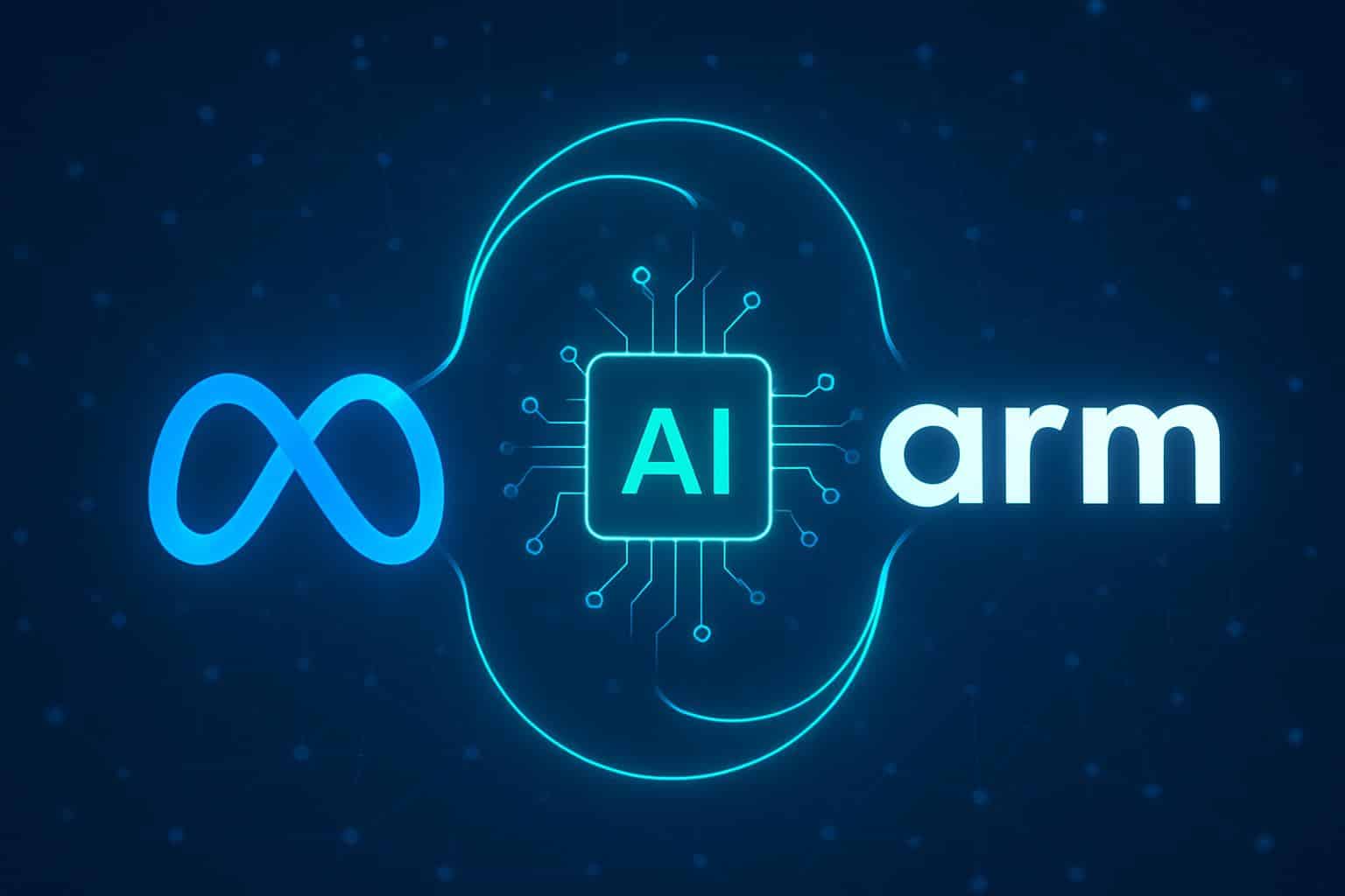 Meta and Arm partnership on scaling AI infrastructure with data center servers and chips