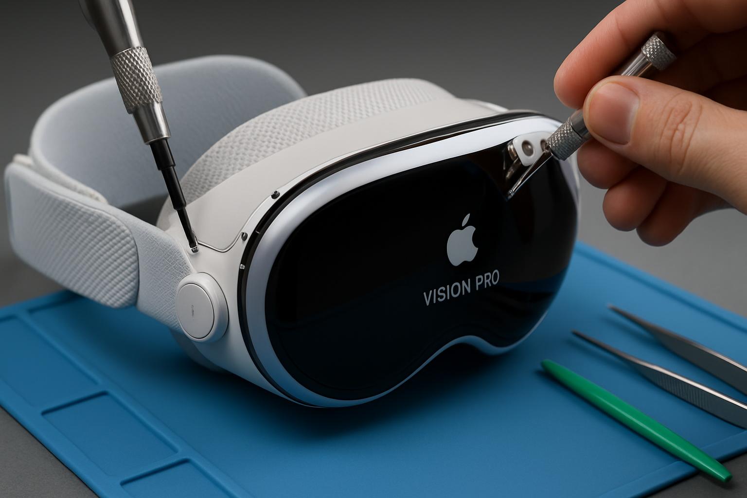 Apple Vision Pro M5 headset repairs boosting comfort and performance