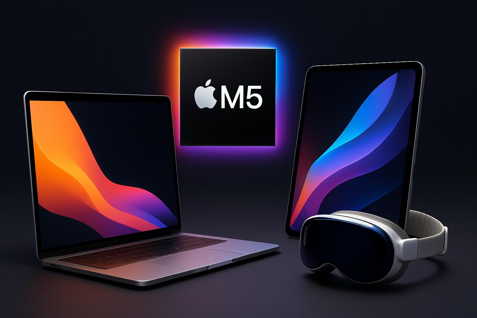 Apple launches M5 MacBook, iPad and Vision Pro upgrades