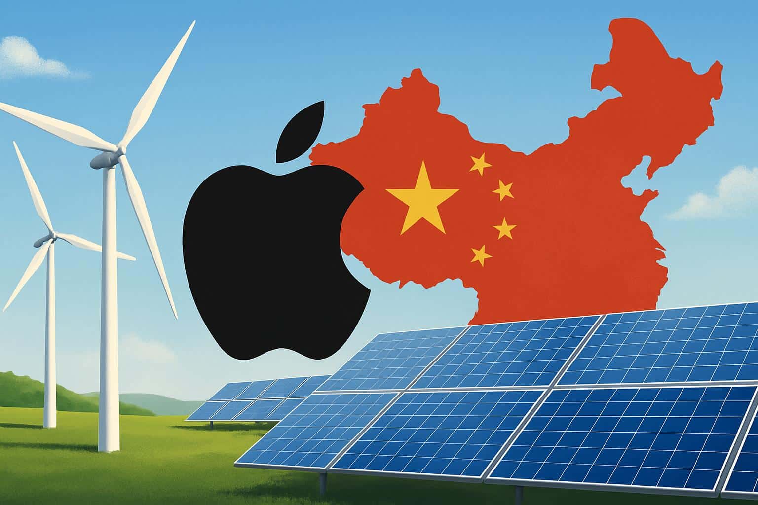 Apple 650 MW renewable energy expansion in Europe, turns to China