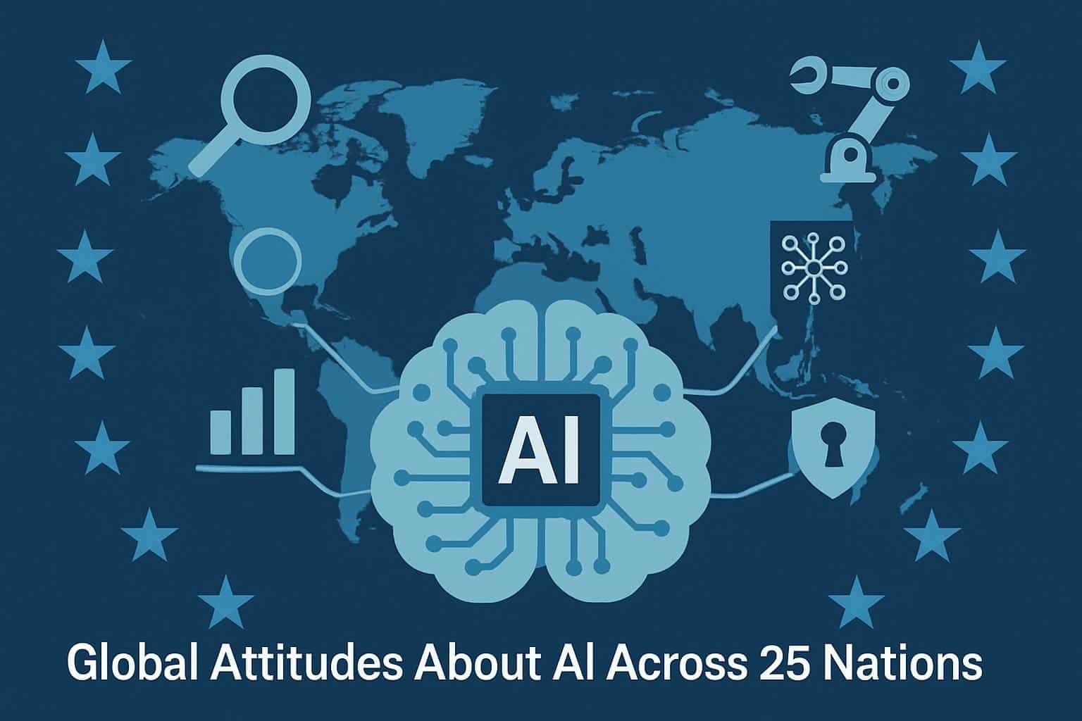 Global attitudes about AI across 25 nations
