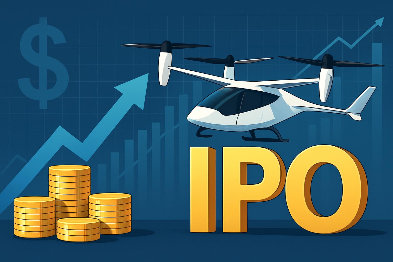 Beta Technologies aiming to raise 5 million in IPO, stock market illustration
