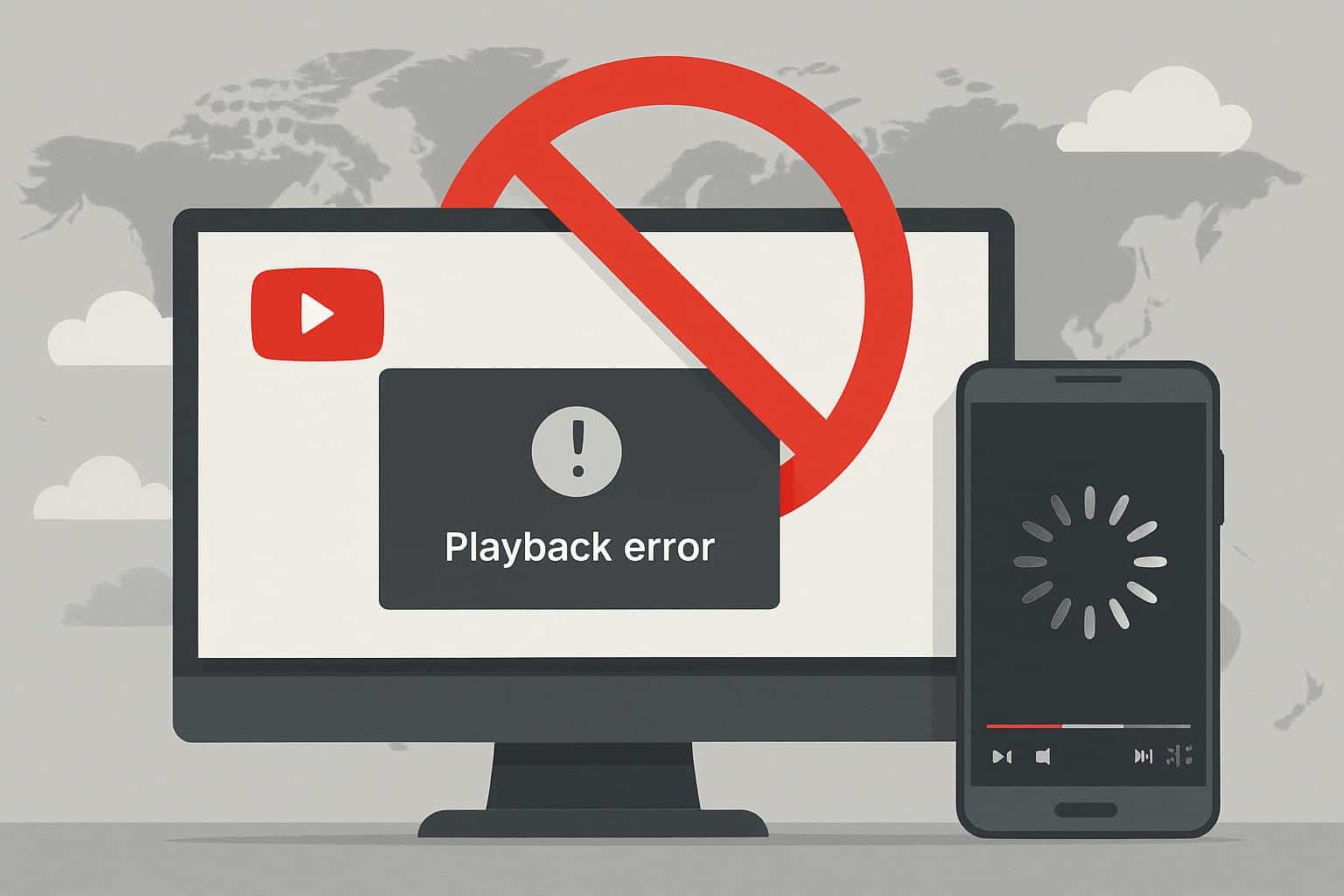 YouTube down worldwide, error screen signals global service outage