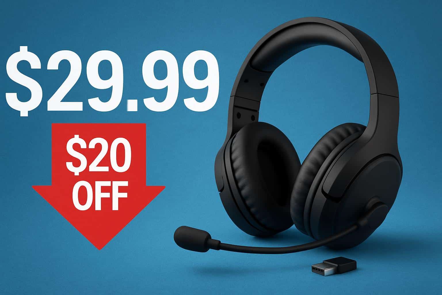 Acer wireless gaming headset deal: $29.99 after $20 discount
