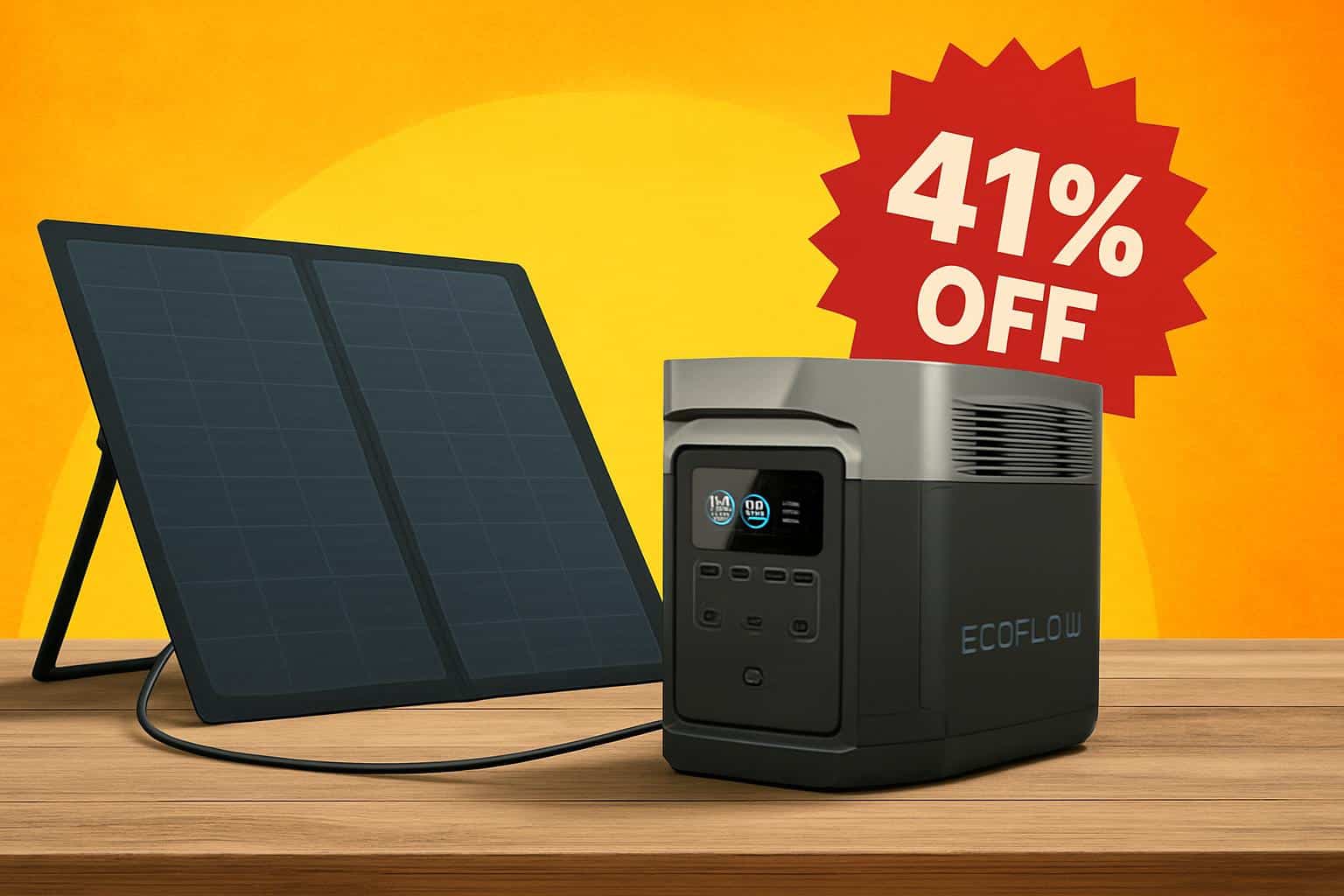 EcoFlow Delta 3 portable power station 41% off sale