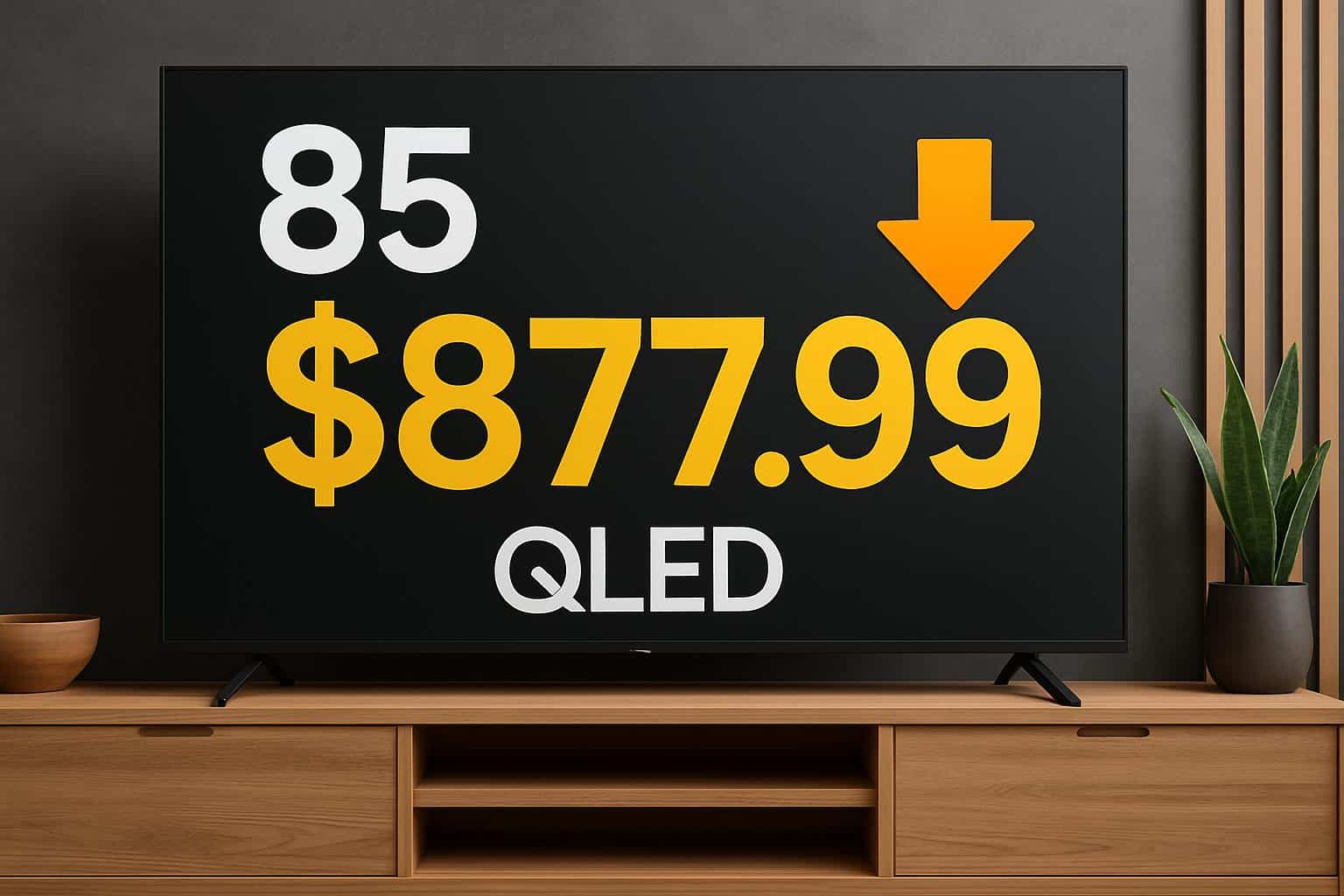 85-inch Hisense QD7 TV hits record-low price in major 4K QLED sale