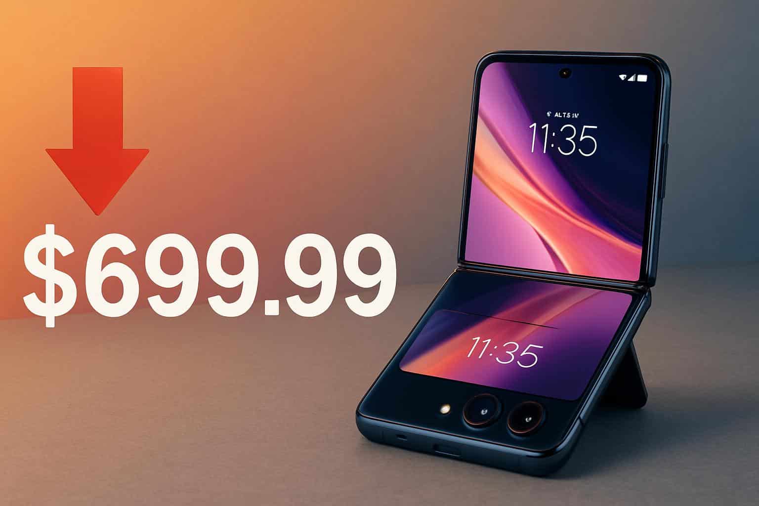 Motorola Razr+ flip phone deal at 9.99, lowest price yet
