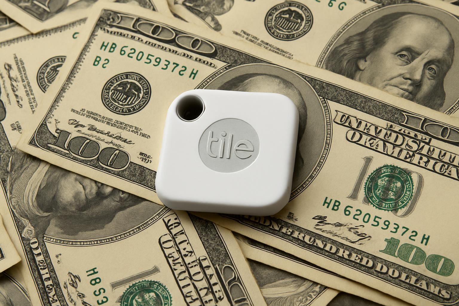 Tile Mate Bluetooth tracker on keyring, all-time low price deal