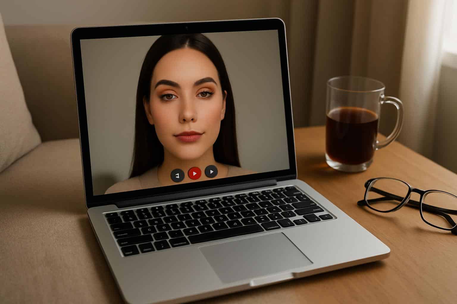 Google Meet AI makeup looks bring early-morning glam to video calls