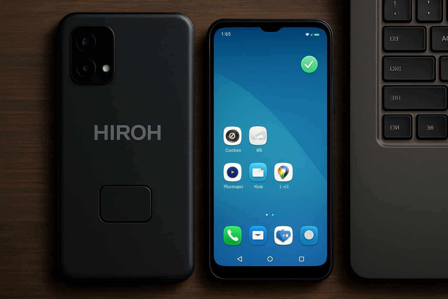 HIROH de-Googled smartphone with dm-verity verified OS and kill switch