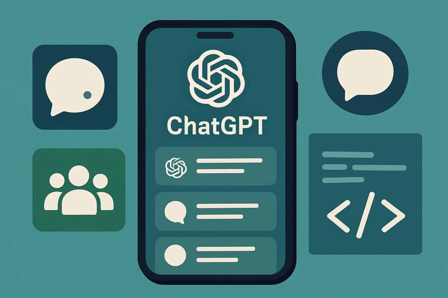 ChatGPT Android app teases direct messages and group chat features