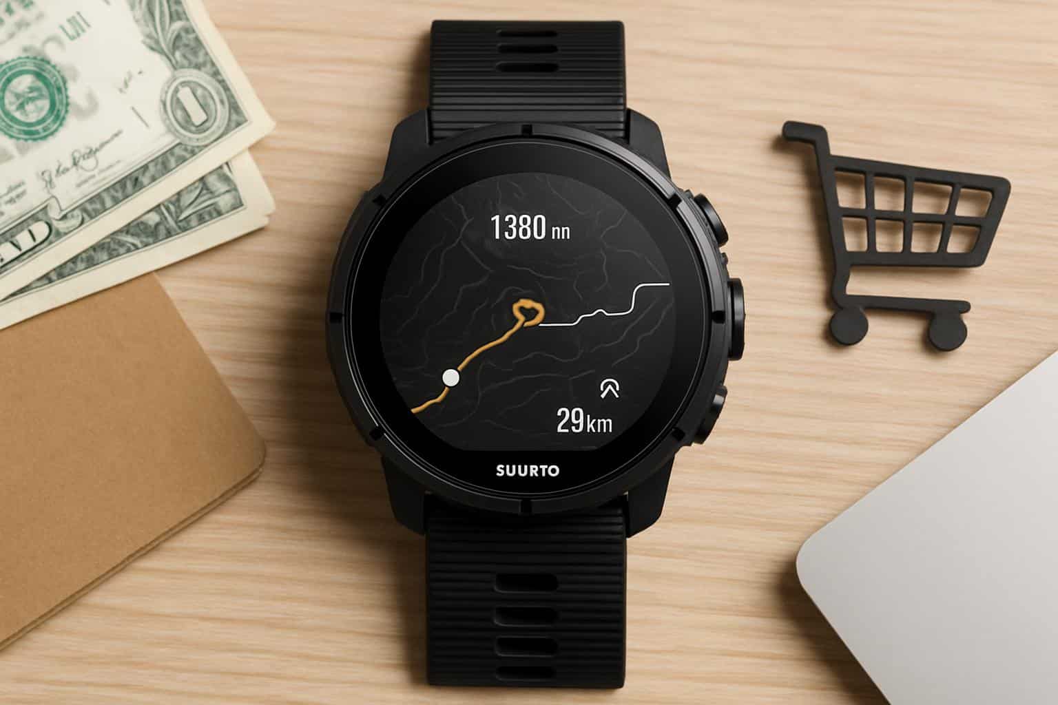 Suunto Vertical 2 GPS smartwatch product on display, price and where to buy