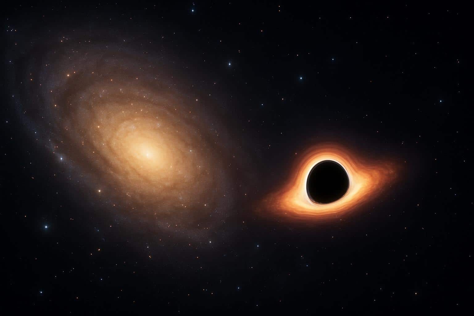 Free-range supermassive black hole drifting between galaxies, bright accretion disk