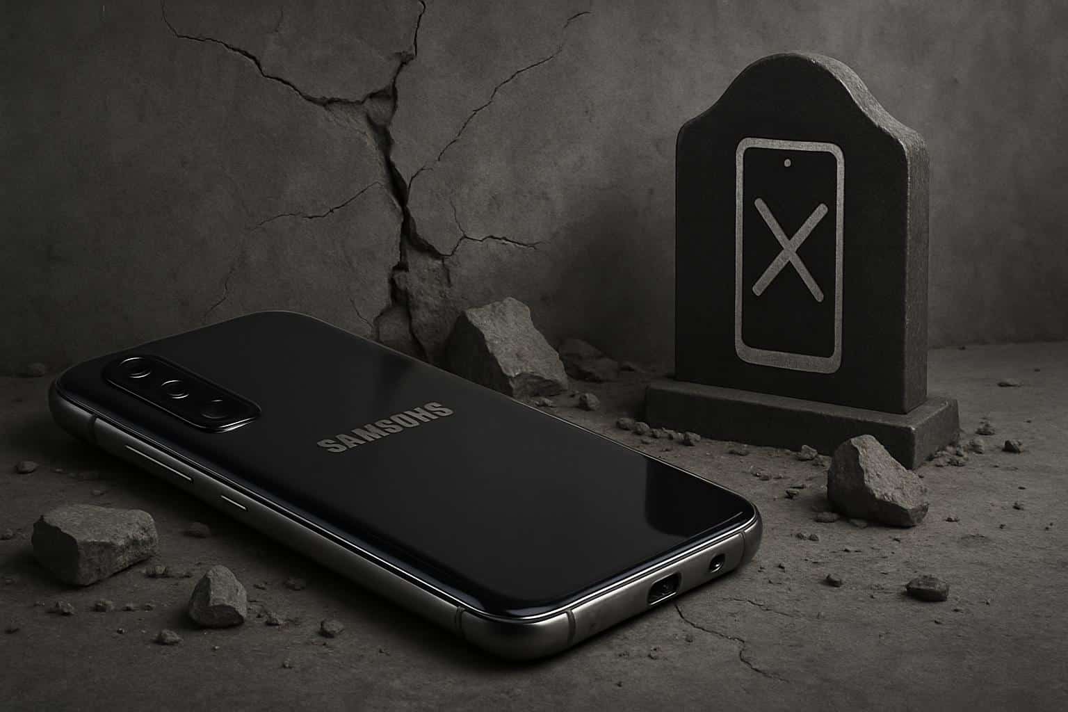 Samsung Galaxy Edge series discontinued after poor sales, phone by declining sales graph
