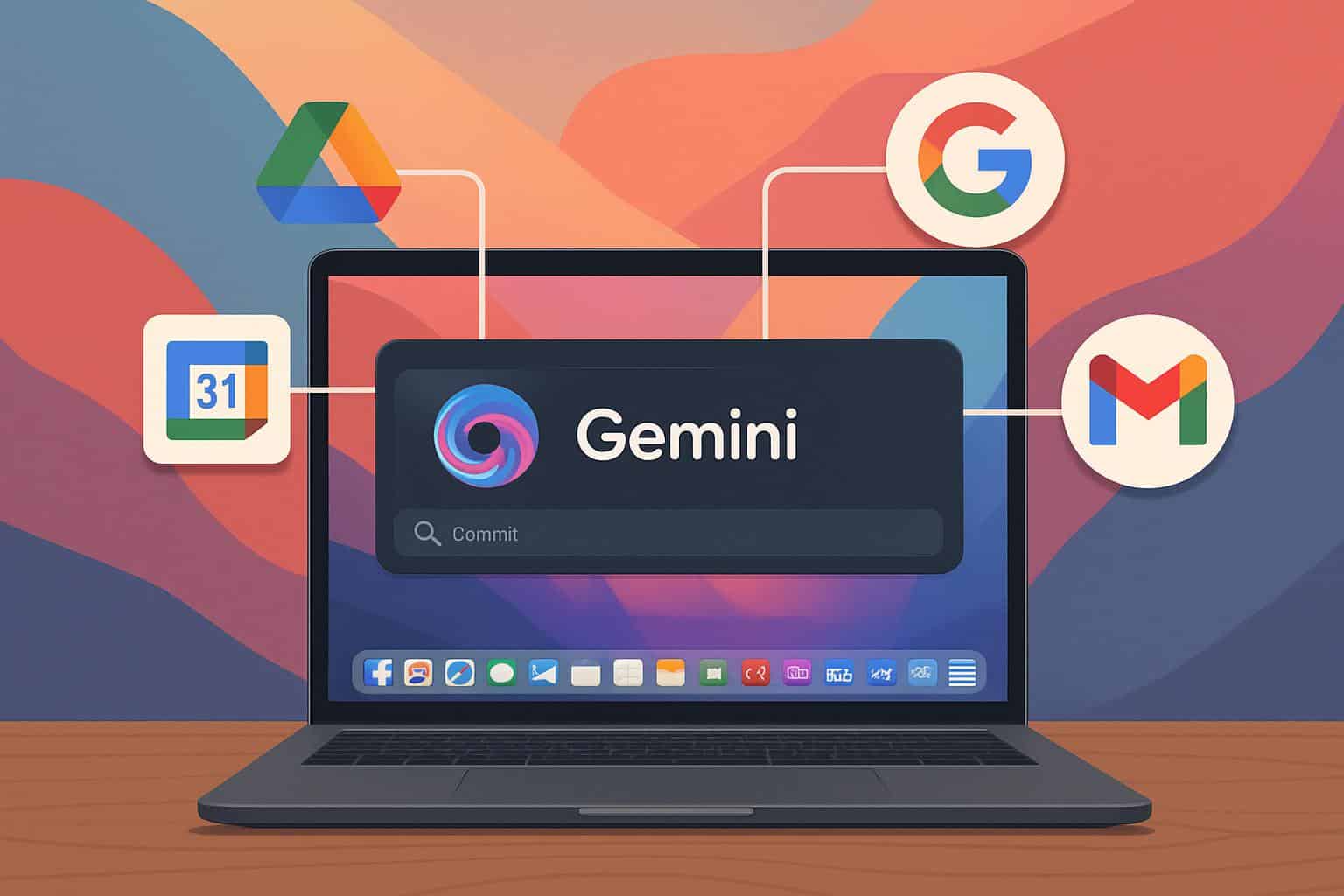 Gemini AI on macOS challenging Apple's default apps like Siri, Spotlight, and Safari