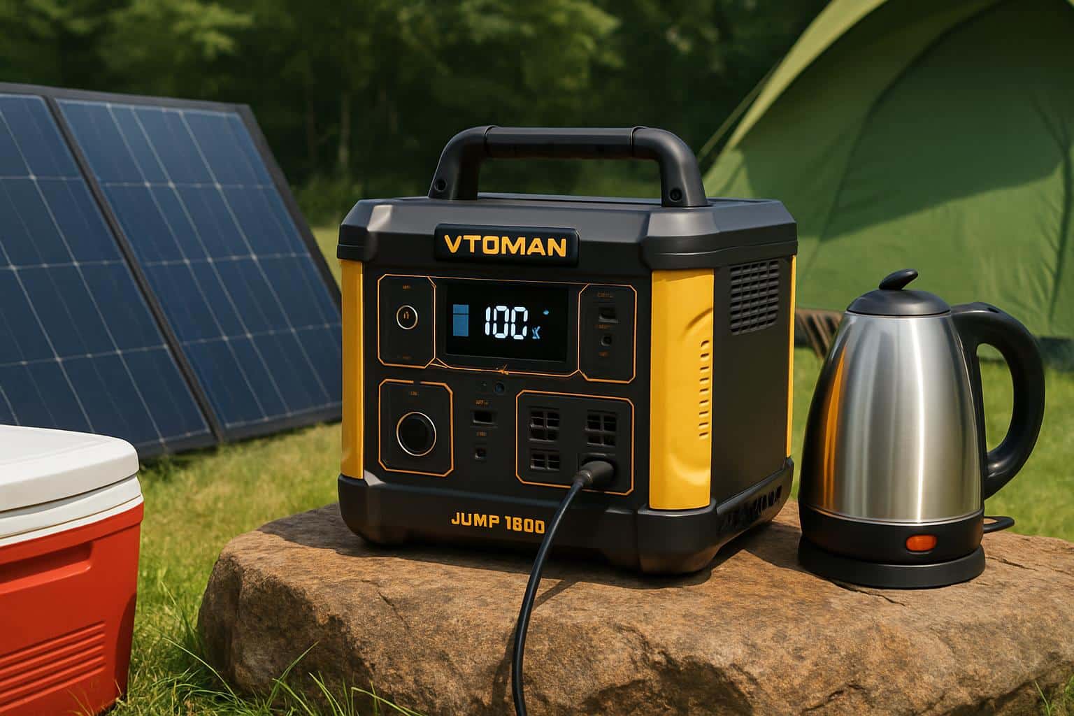 VTOMAN Jump 1800 portable power station on sale with 3 off