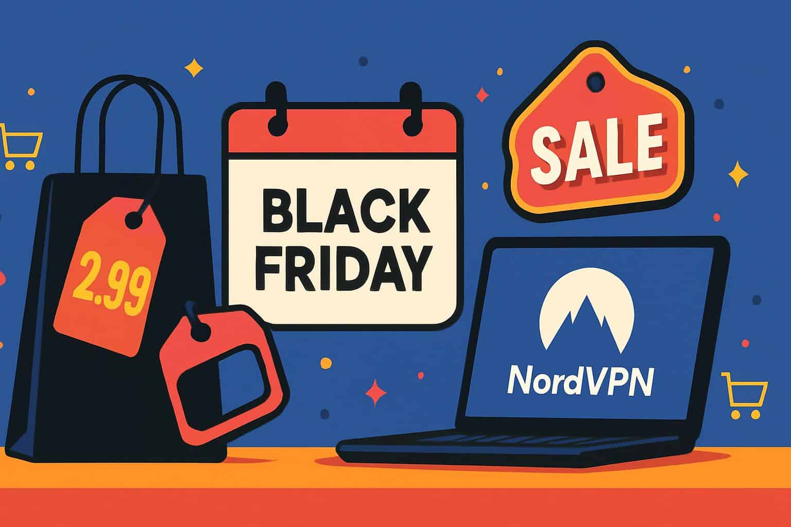 NordVPN Early Black Friday deal drops price to .99, with brand logo