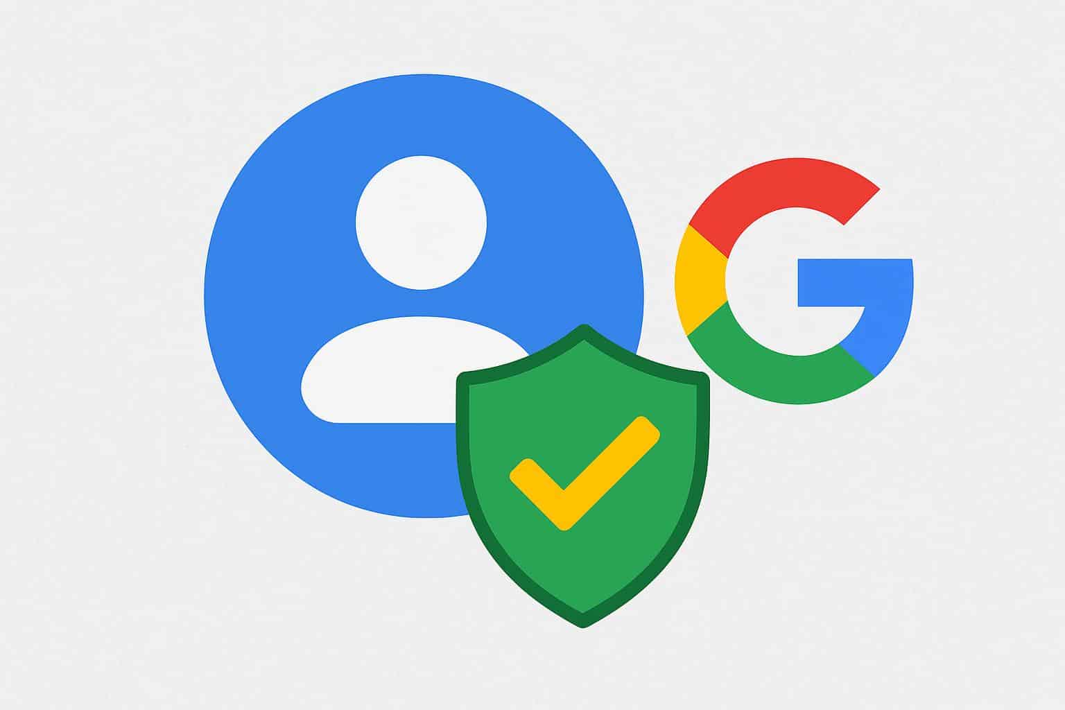 Google Recovery Contacts setup in Google Account security settings on smartphone