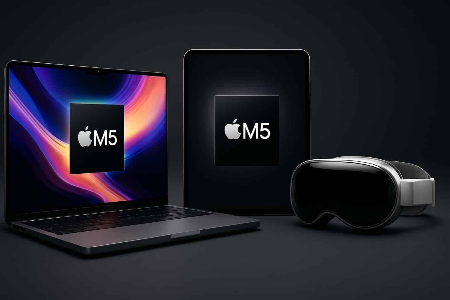 Apple M5 chip launch with MacBook Pro, iPad, and Vision Pro lineup