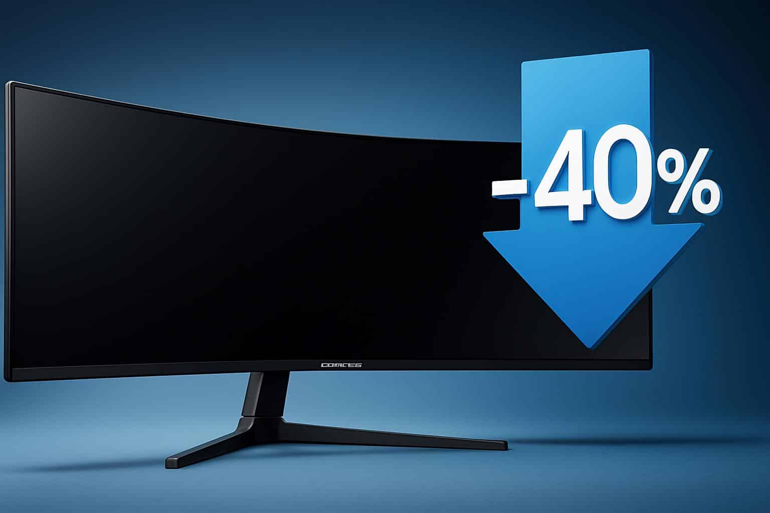 Samsung Odyssey Neo G9 57-inch ultrawide gaming monitor 40% price drop