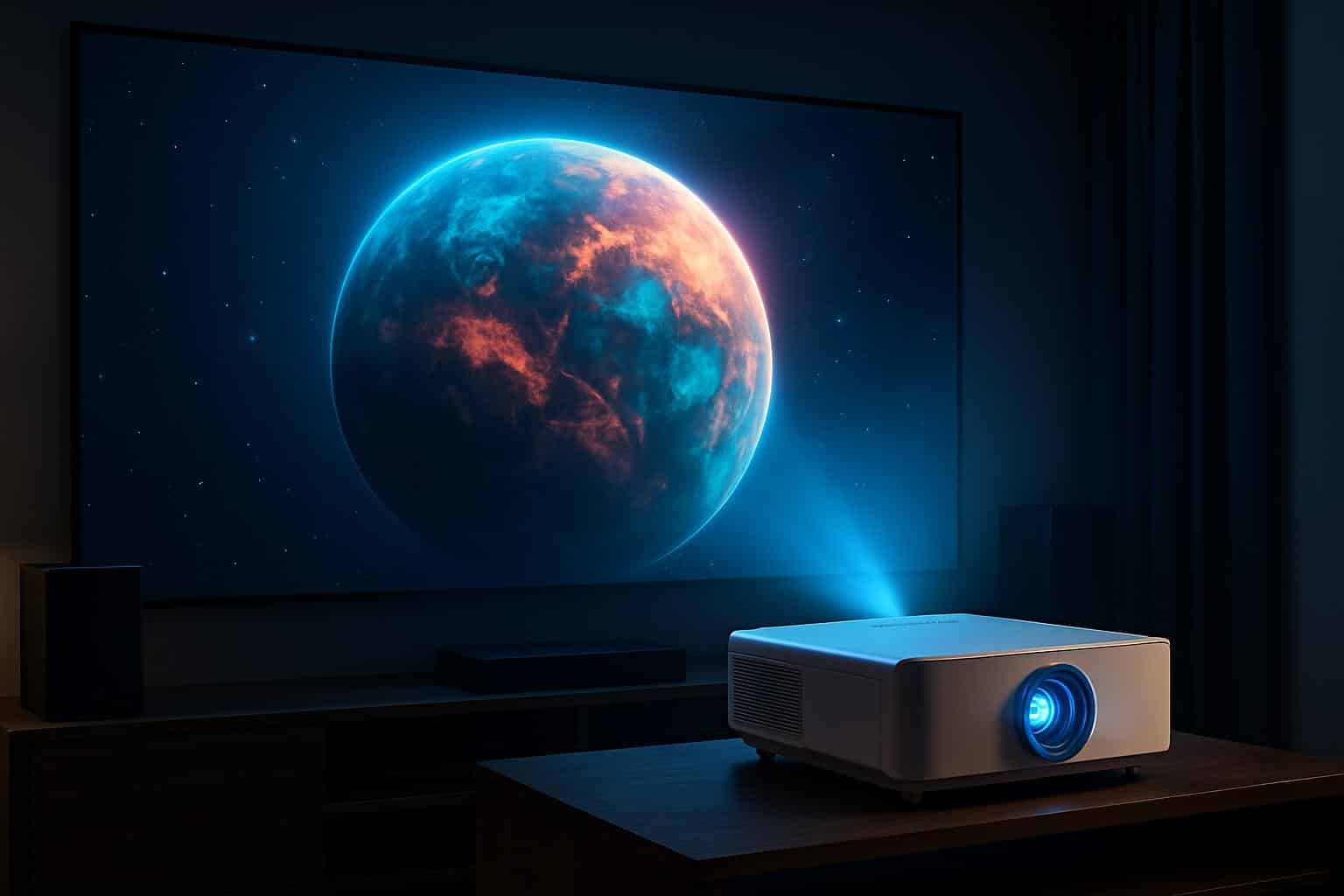 Best projector deals for a home theater upgrade with 4K projector and large screen