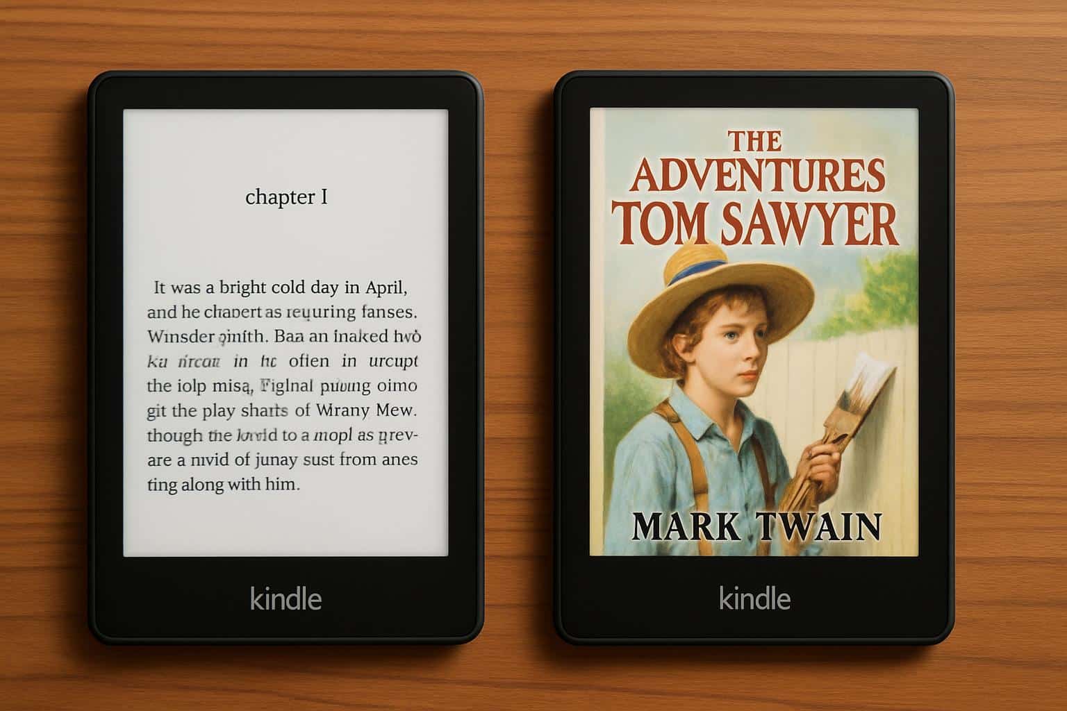 Amazon monochrome Kindle e-reader with E Ink display for pure, distraction-free reading