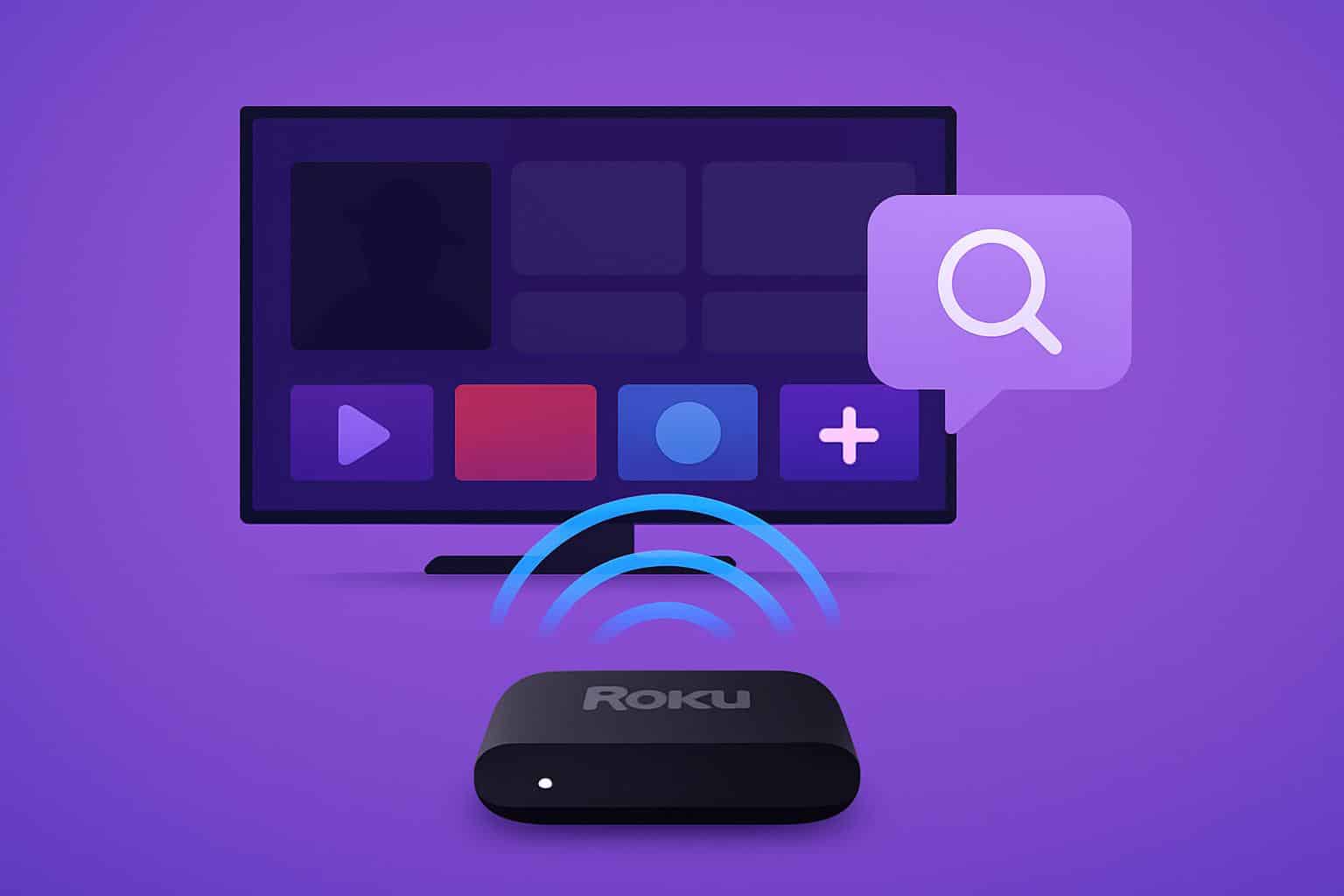 Roku Voice Assistant AI recommends what to watch on Roku TV screen with voice remote