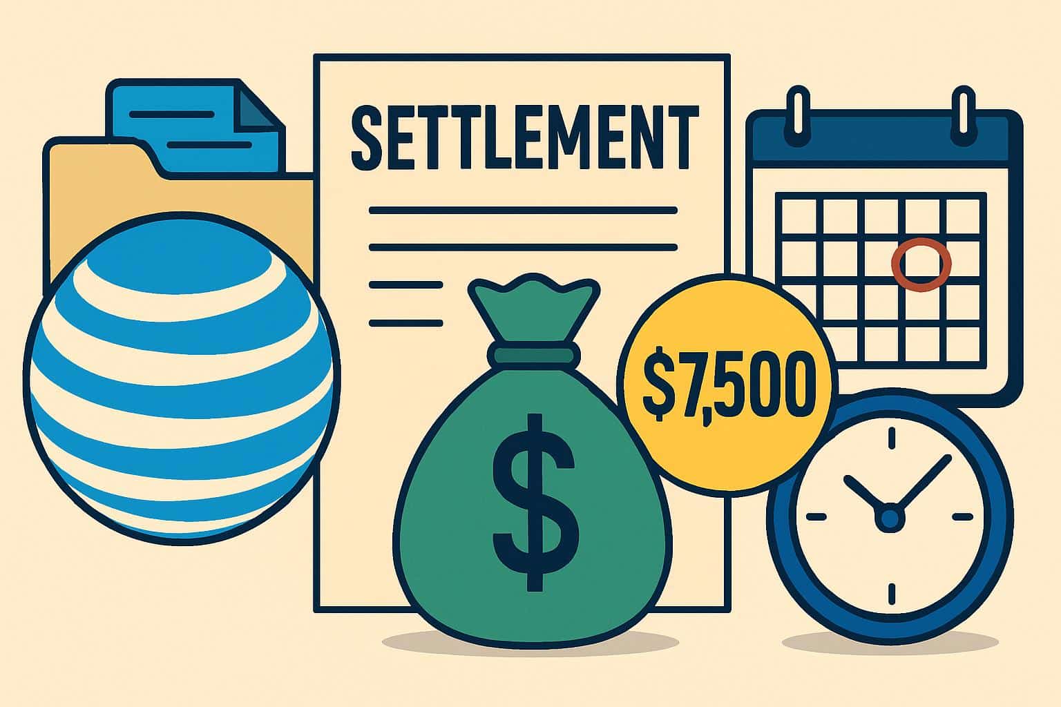 AT&T settlement claim deadline for up to $7,500 class-action payouts