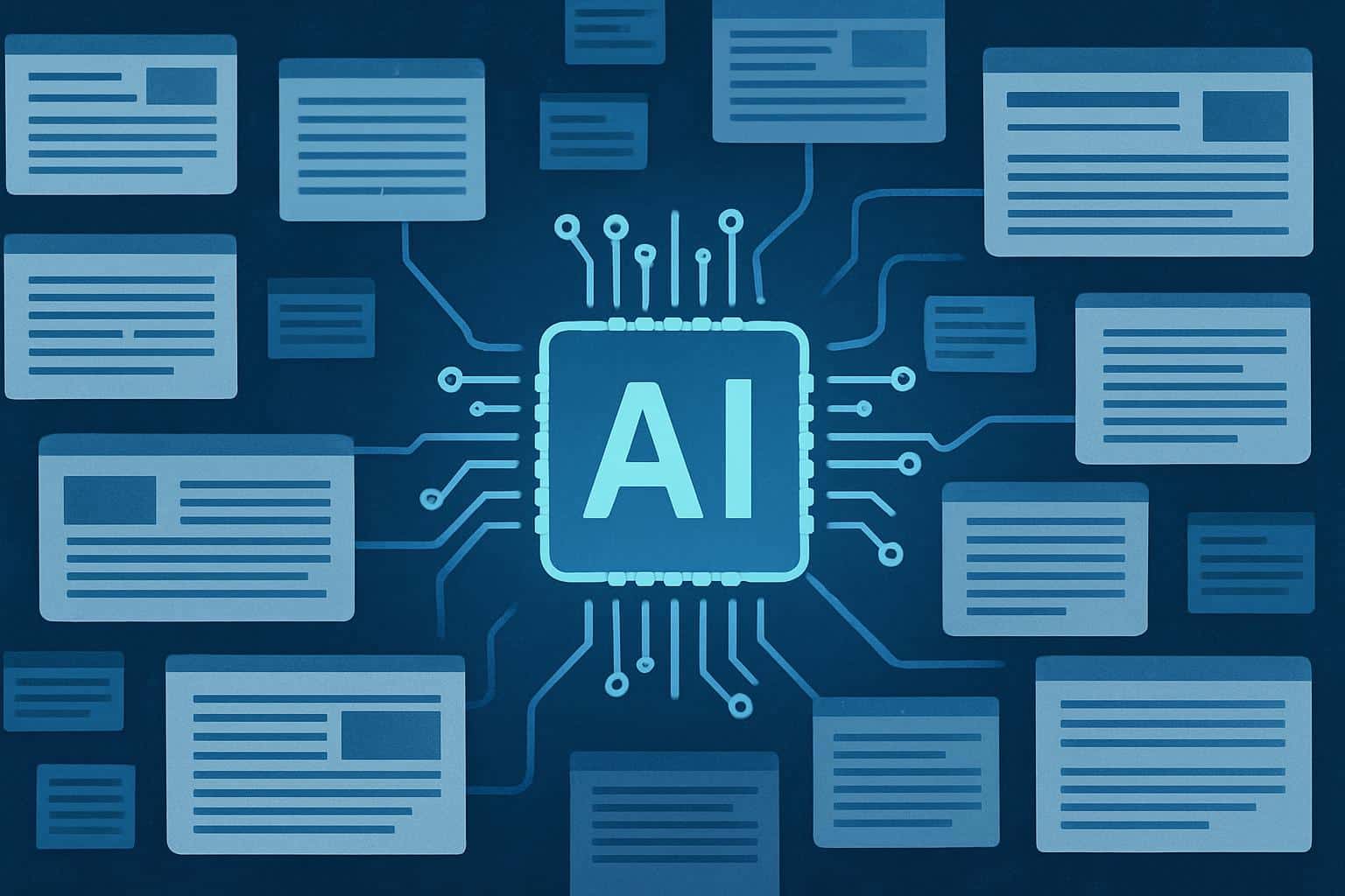 AI-generated text dominates online news and web content
