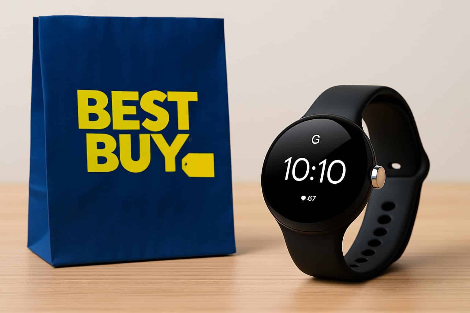 Google Pixel Watch smartwatch deal at Best Buy, 0 off
