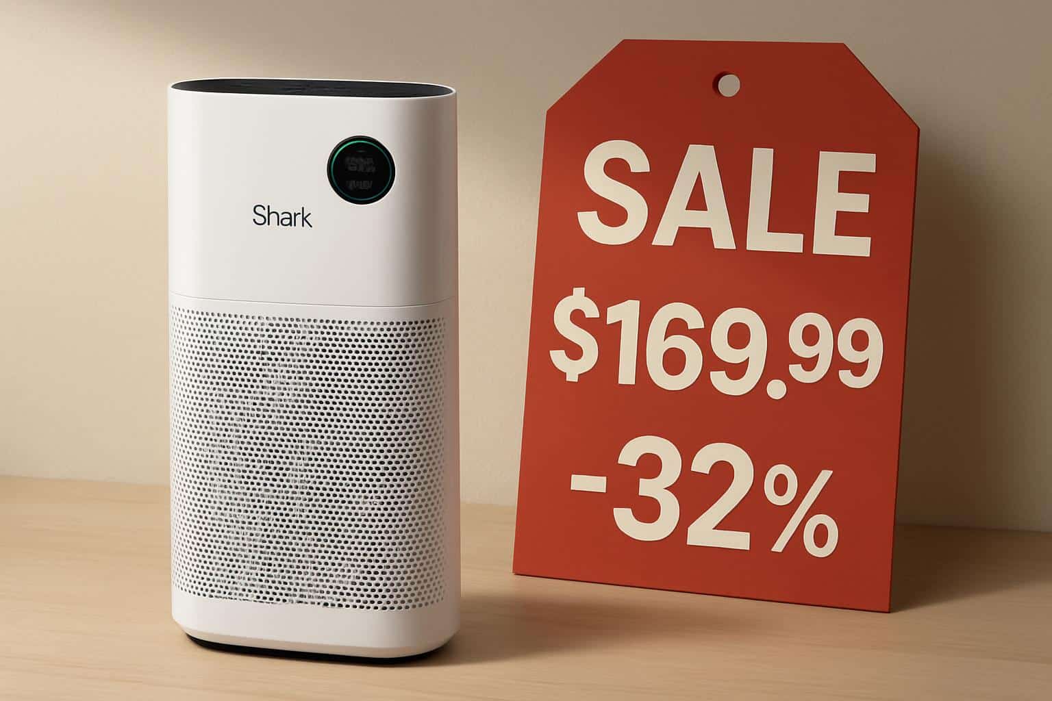 Shark HP152 NeverChange Air Purifier 32% off deal