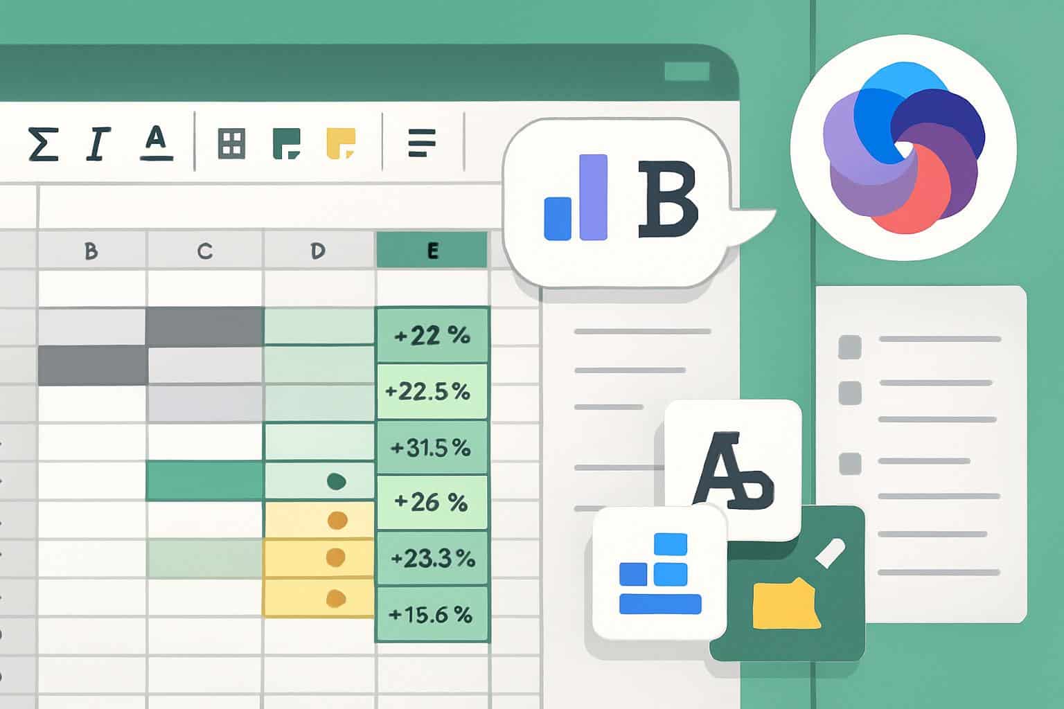 Gemini now supports advanced formatting in Google Sheets, enhancing styling and automation