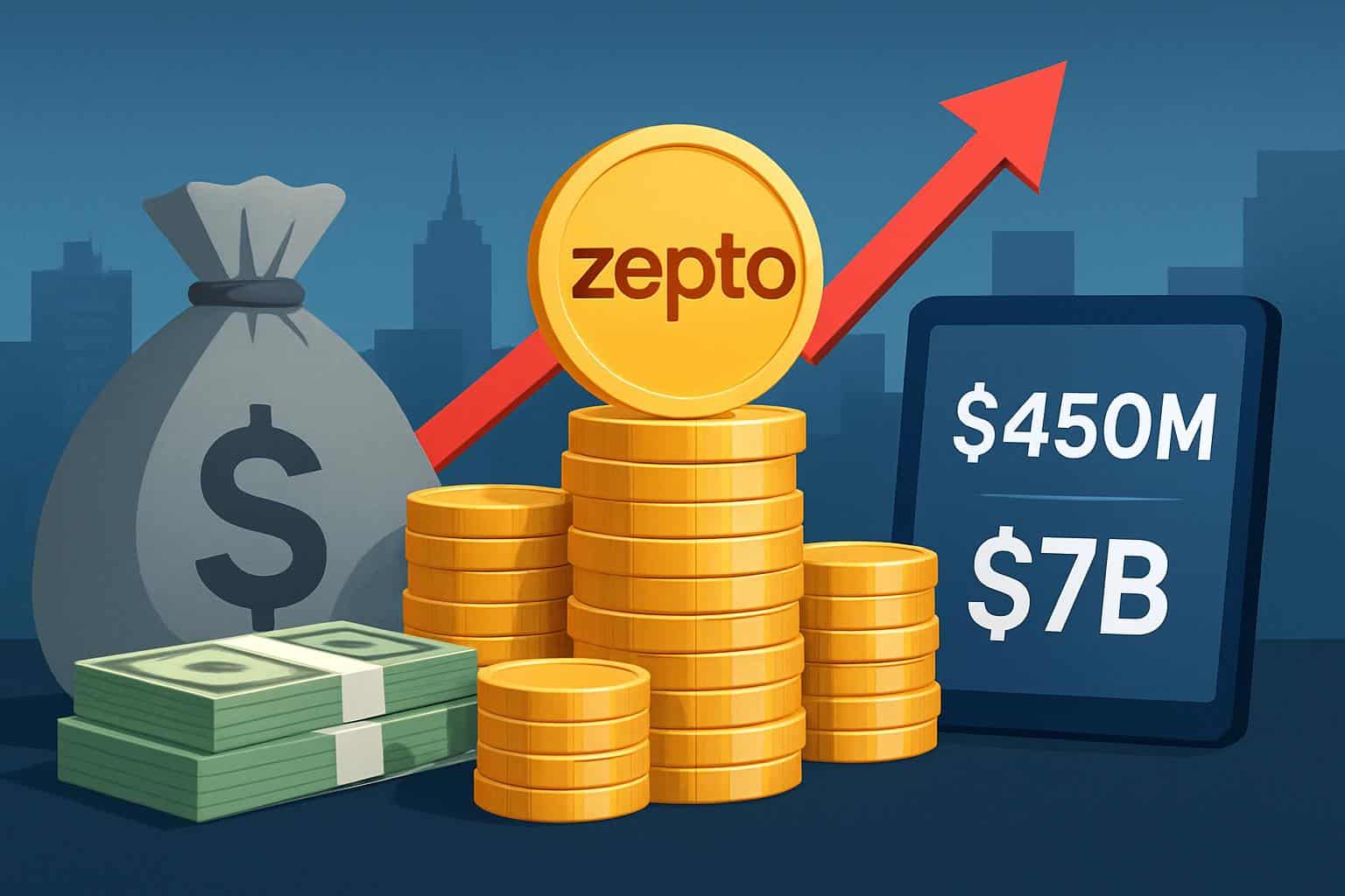 Grocery delivery startup Zepto raises 0M at B valuation