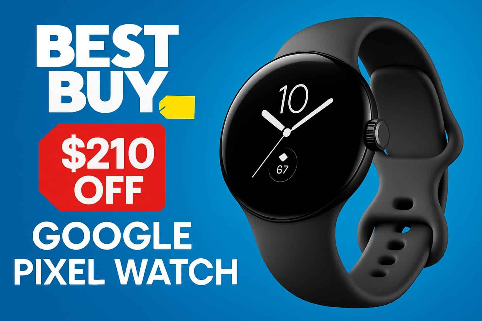 Best Buy slashes Google Pixel Watch price by 0 in major smartwatch sale