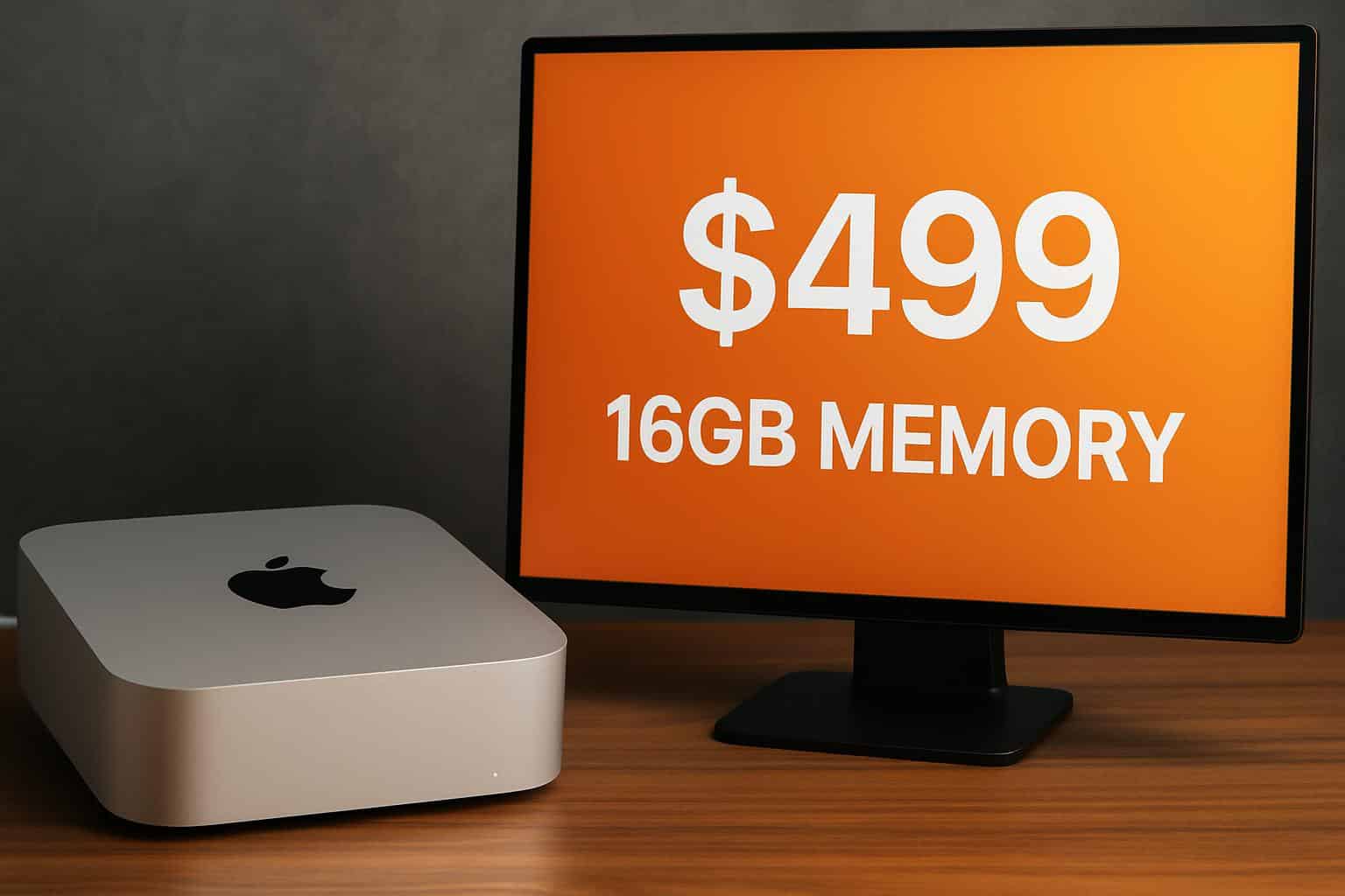 Apple Mac mini M4 price drops to $499 with 16GB memory, deal highlighted