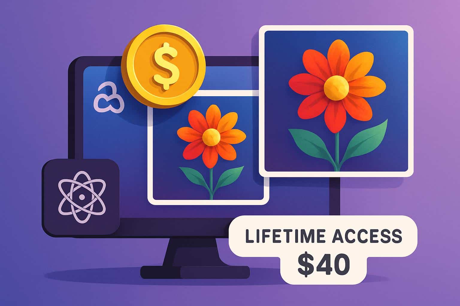 AI image generator lifetime access deal for 