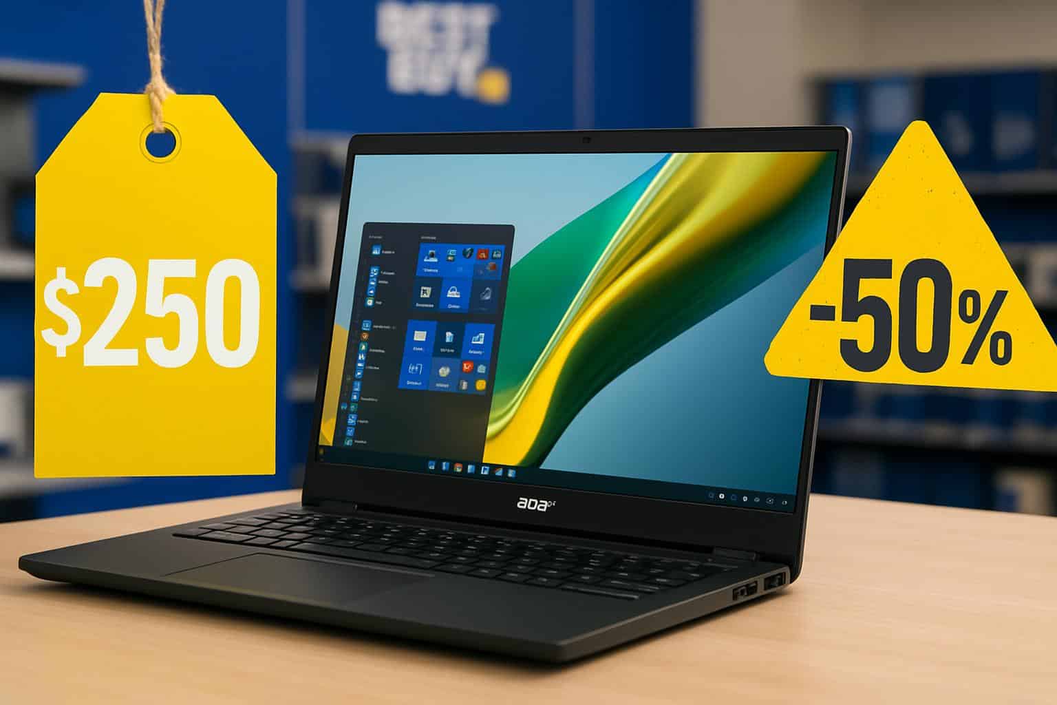50% off Acer Aspire Go 15 laptop at Best Buy