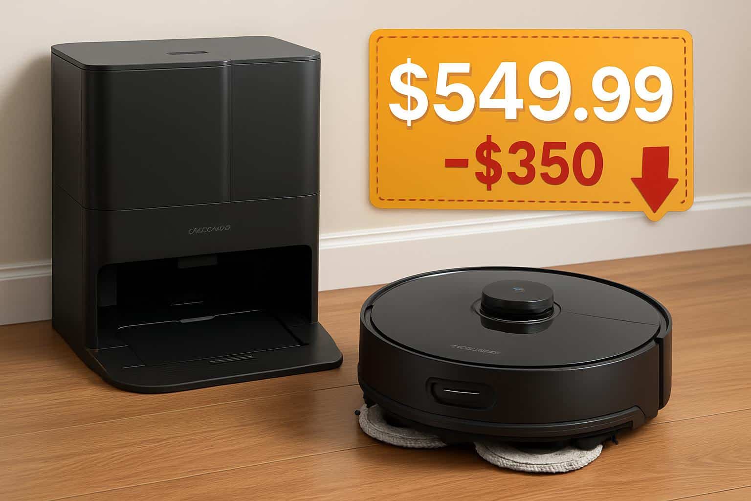 Roborock Qrevo S5V robot vacuum 0 off sale on Amazon