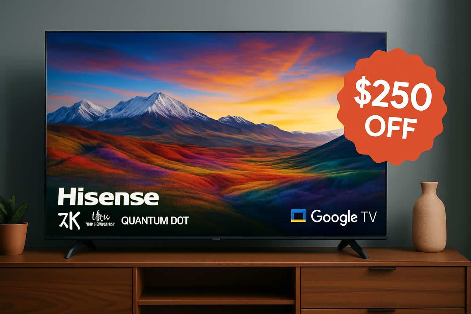 Hisense 75-inch 4K TV deal saves you $250