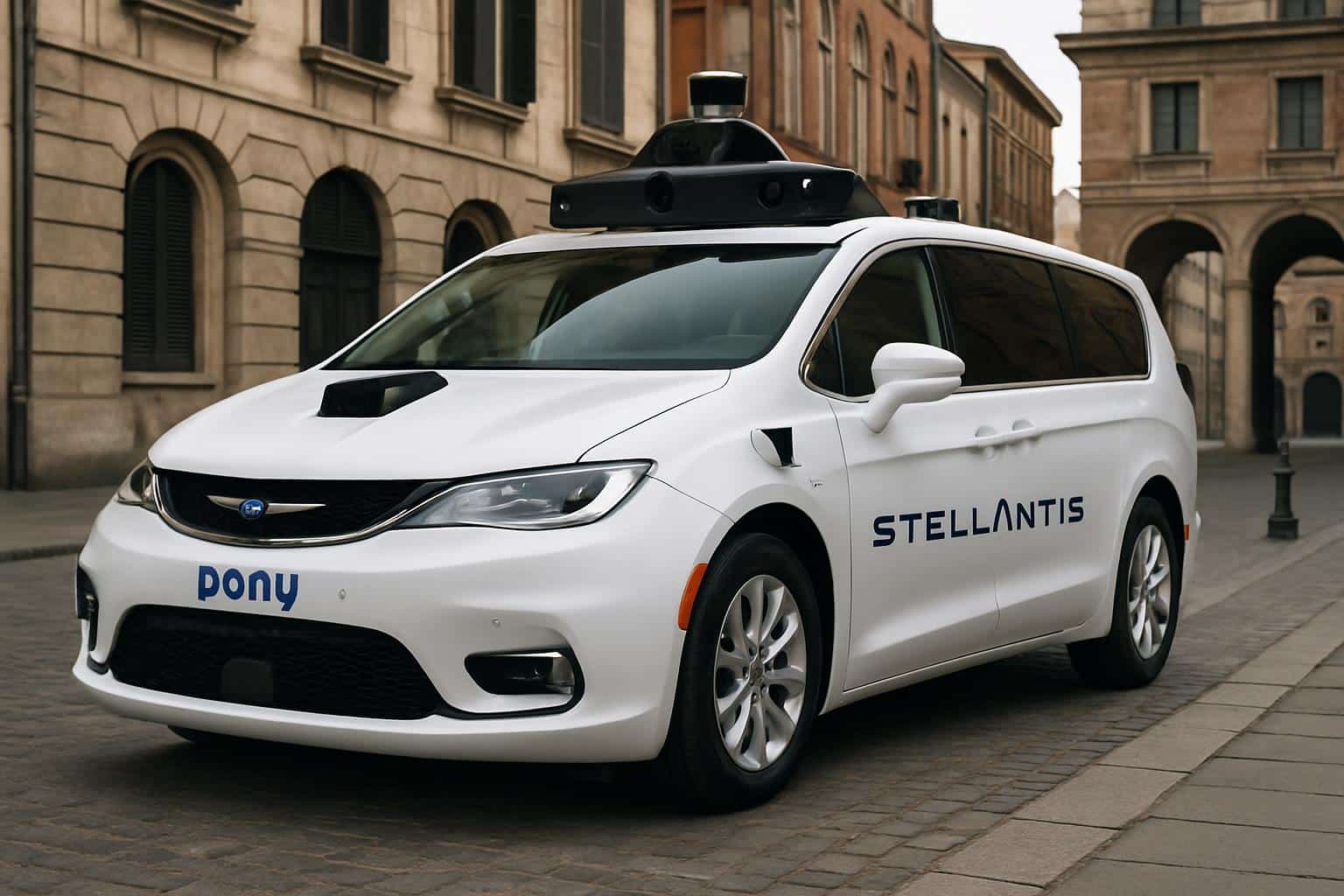 Stellantis and Pony.ai robotaxi in Europe, autonomous ride-hailing partnership