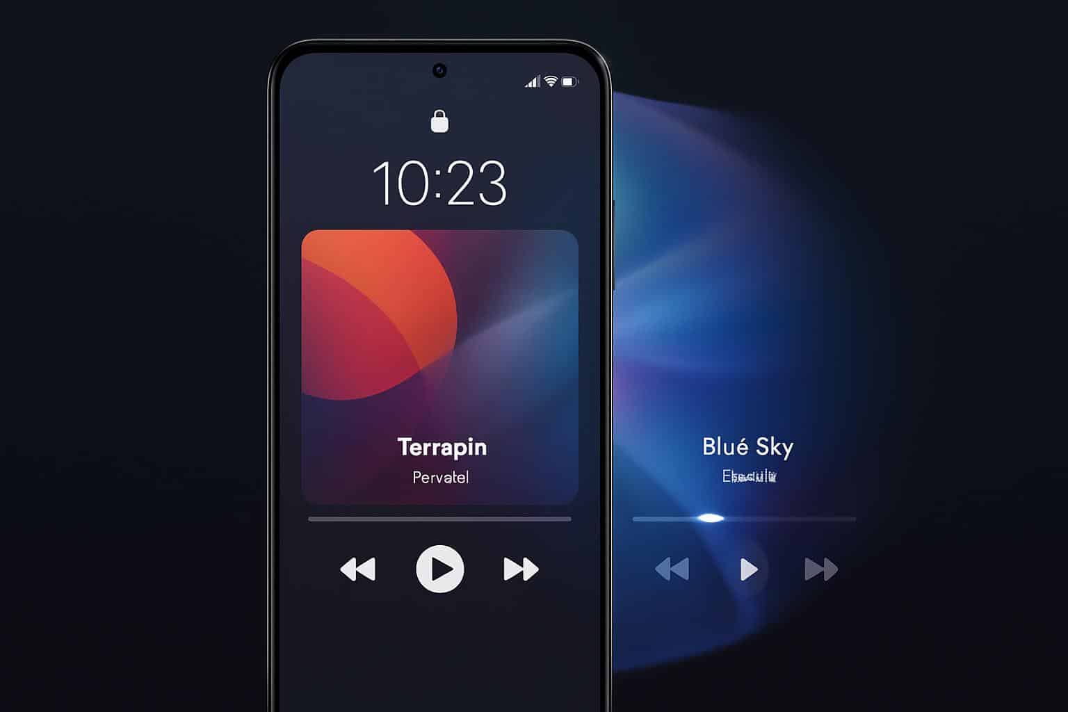 One UI 8.5 lock screen media controls animation on Samsung Galaxy