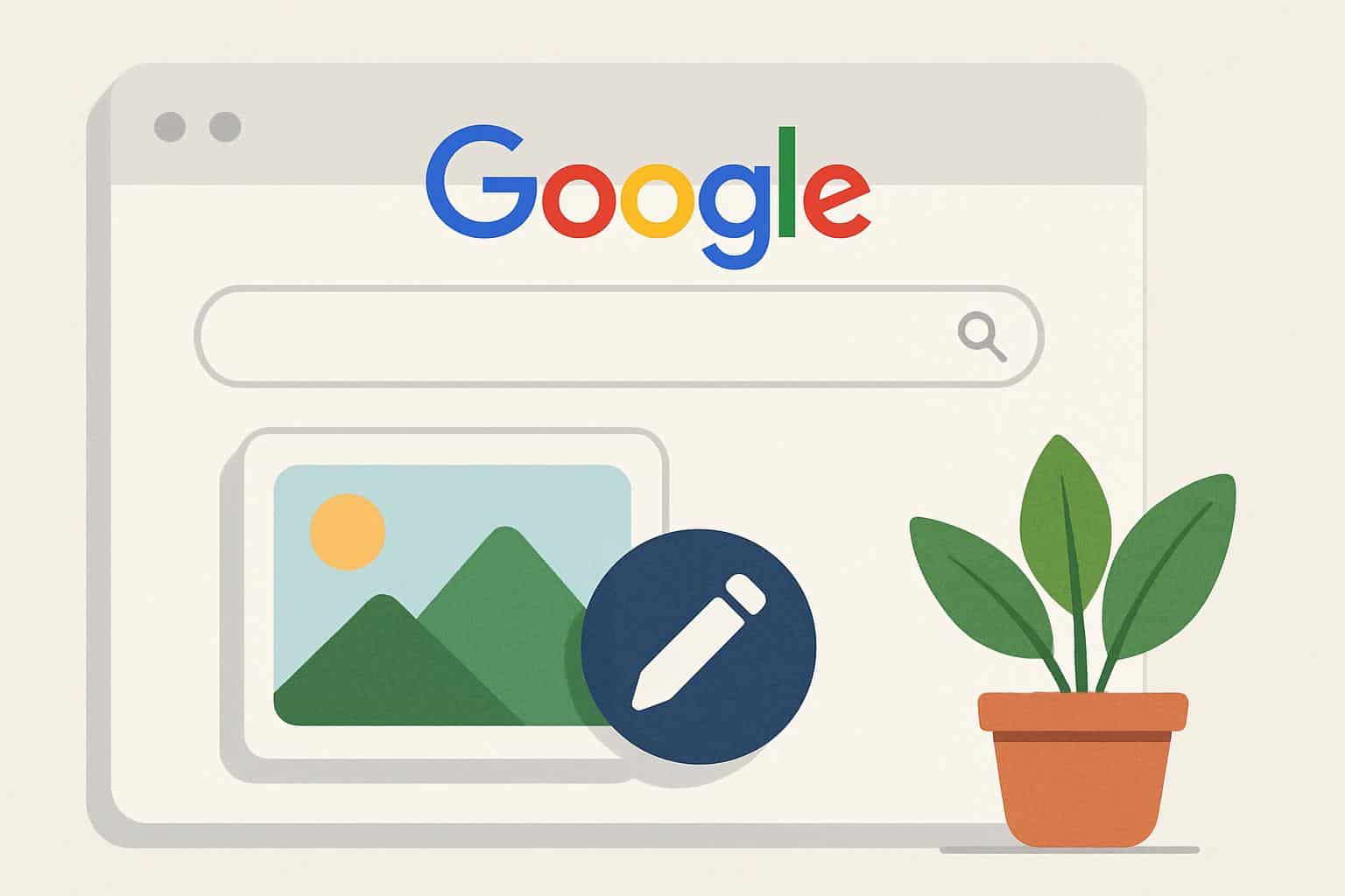 Google Search shows viral image editor tools on results page