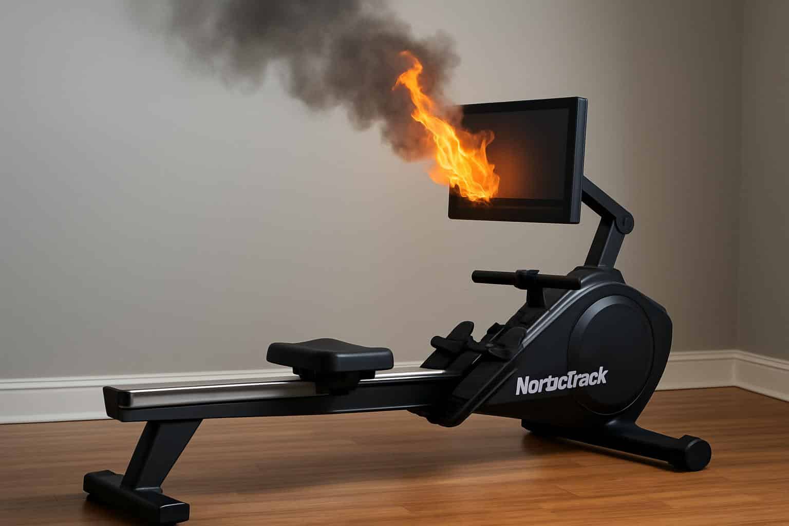 NordicTrack rower recall over screen fire hazard