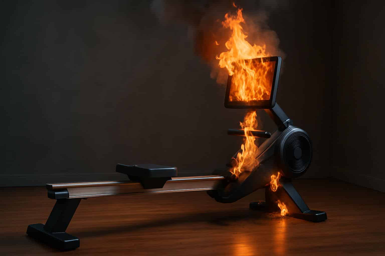 NordicTrack rower recall over touchscreen fire hazard