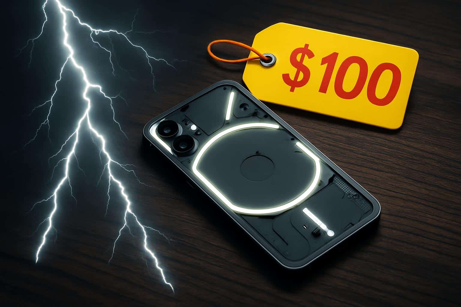 Nothing Phone (3) on sale with 0 off Lightning Deal