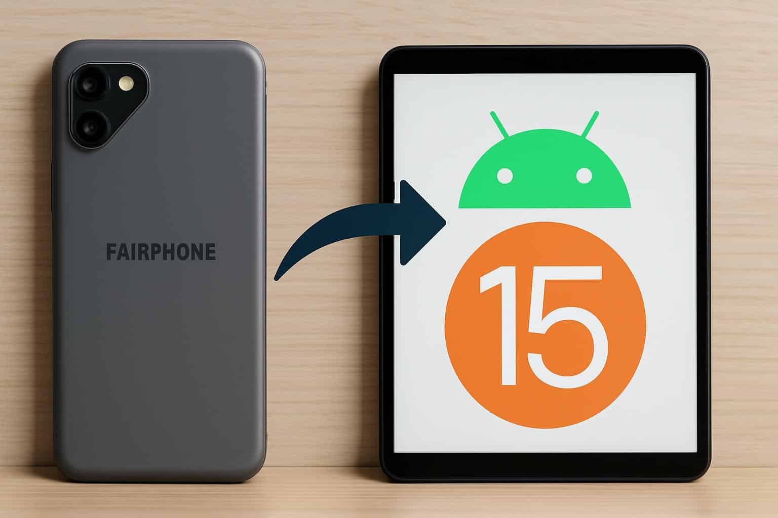 Fairphone 4 Android 15 update with long-term software support