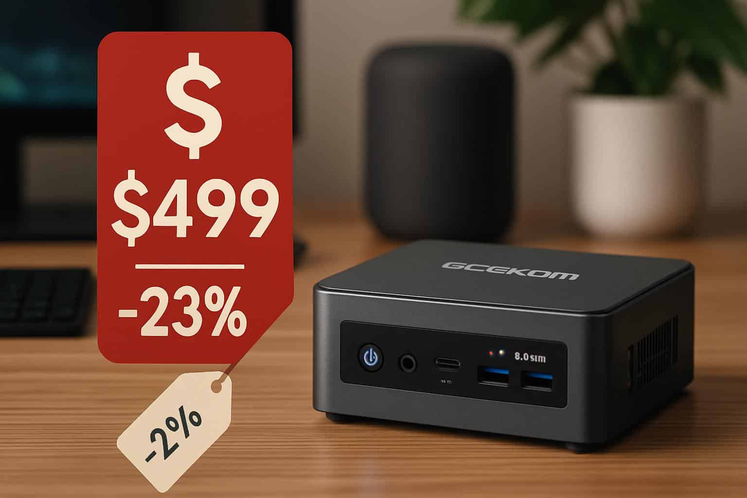 GEEKOM A8 Max Mini hits lowest-ever price, sale promotion